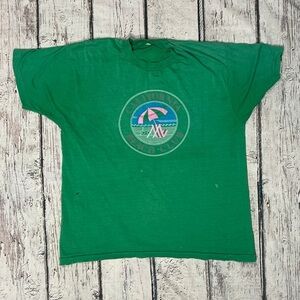 Vintage 80s Single Stitch California Tourism Vacation Mens tshirt